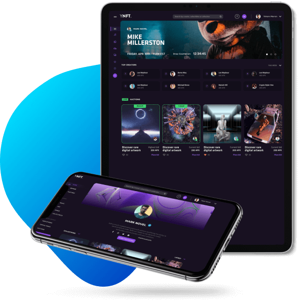 YNFT. - UI/UX Design - AIGO MEDIA